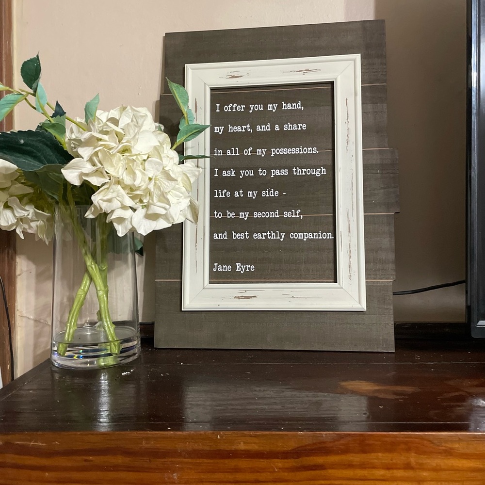 Unique custom made sign